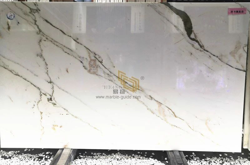 Calacatta gold marble Slab for projects 01