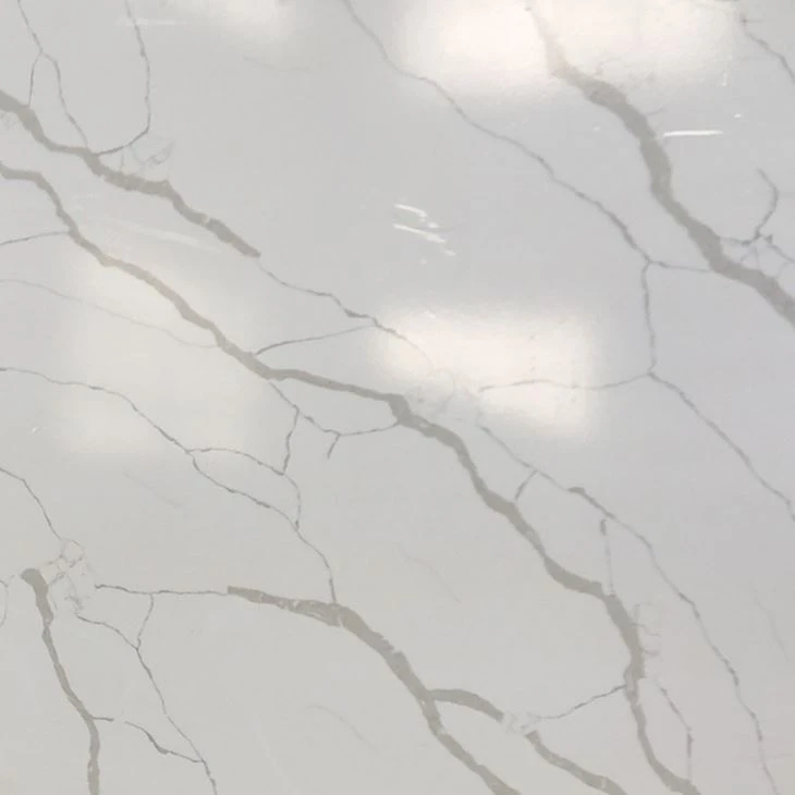Polished Calacatta Quartz Slabs