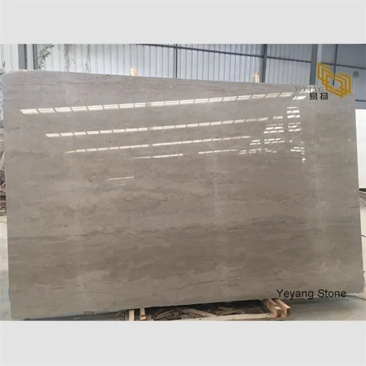Polished Caesar Grey Marble Slabs For Sale
